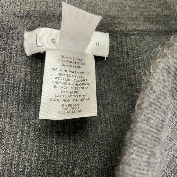 NWT Leith Pull On Knit Leggings In Grey Medium Charcoal Heather Size XS - Picture 7 of 7